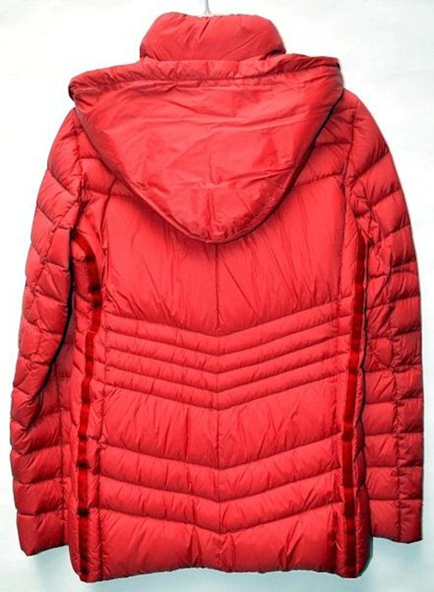 1 x Steilmann Feel C.o.v.e.r By Kirsten Womens Coat - Poly Down Filled Coat In Bright Red - Image 4 of 4