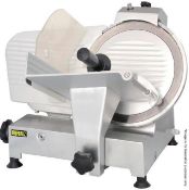 1 x Buffalo Meat Slicer 300mm (CD279) - Around 12 Months Old In Great Condition - From A Gourmet Del