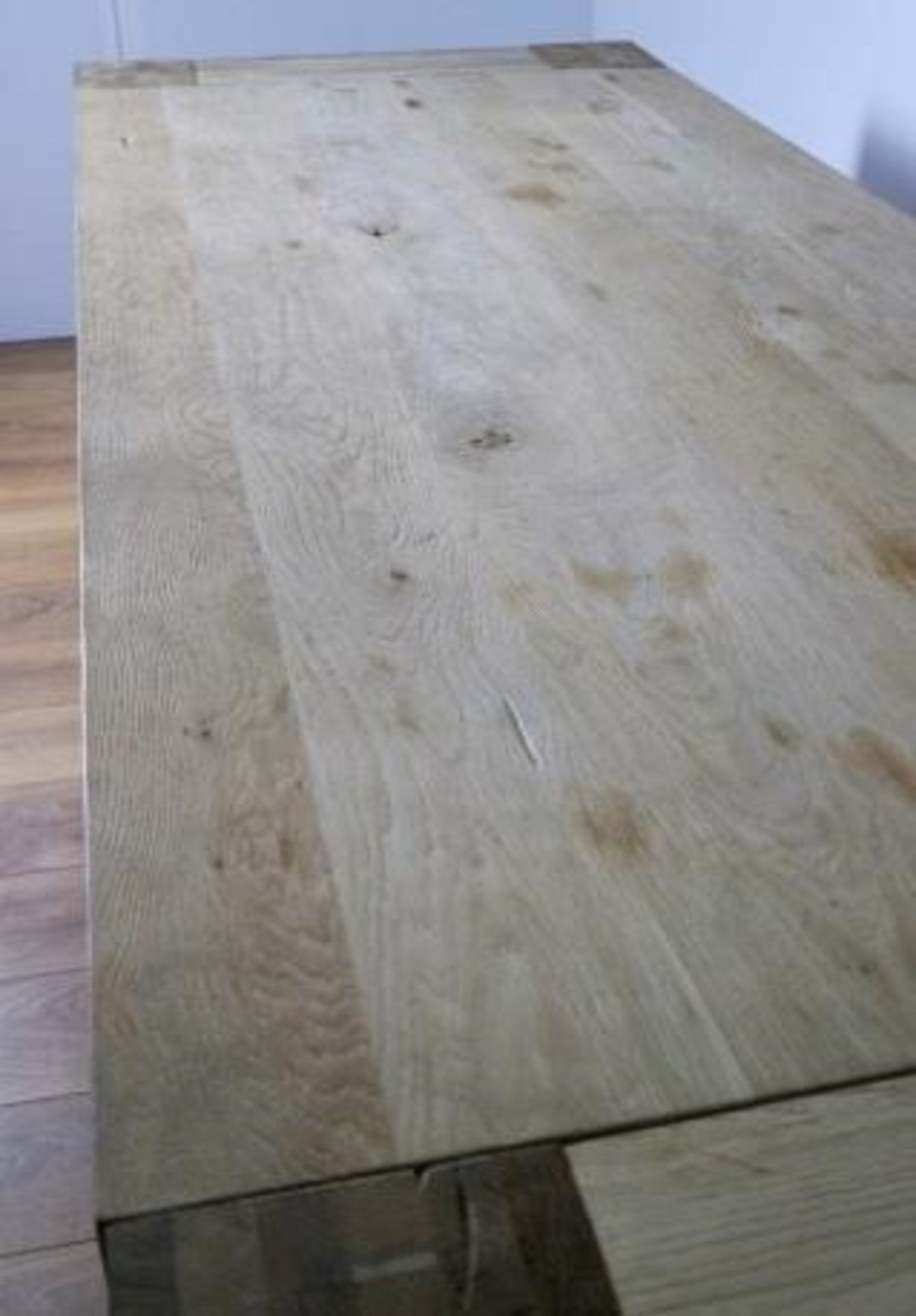 1 x Halo Furniture ‘Loft’ Reclaimed English Timber Dining Table - Natural Finish - Dimensions: L250c - Image 7 of 7