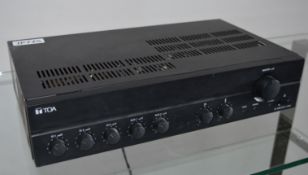 1 x TOA Professional Series PA Amplifier - Model A-2060 - 60w - 240v - CL285 - Ref JP742 - Location: