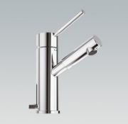 1 x Ideal Standard JADO "Geometry" A1 S/L Basin Mixer Tap With Pop-up Waste (F1283AA)