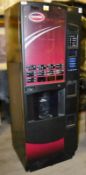 1 x Crane "Evolution" Coin-operated Hot Drinks Vending Machine - Recently taken From A Working Envir