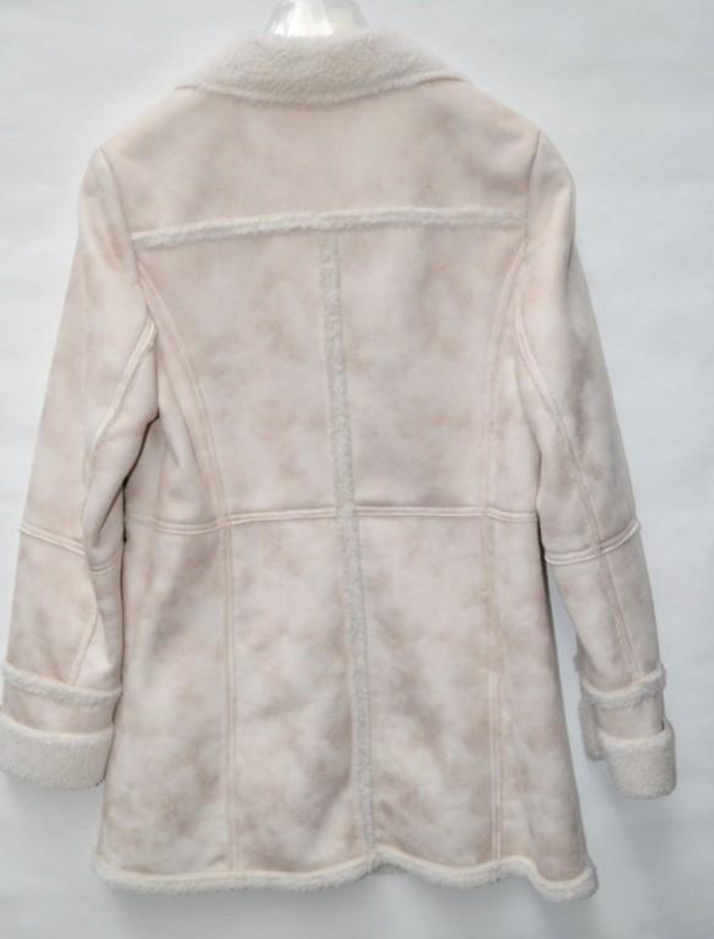 1 x Steilmann Womens Faux Sheepskin Winter Coat - A Very Unique Sample Piece - Length: 80cm - Image 2 of 3