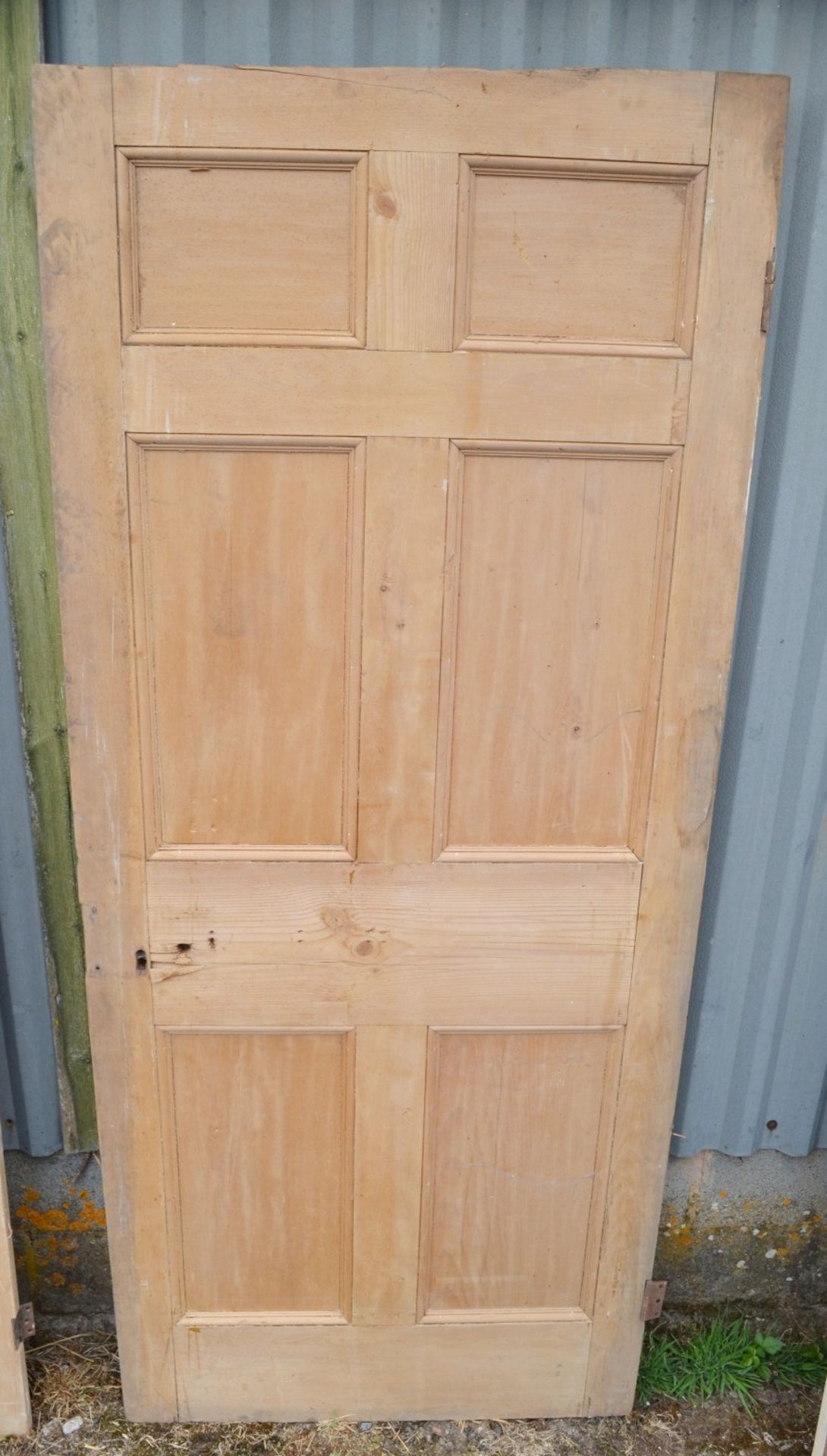 Set Of 4 x Reclaimed 4-Panel Wooden Doors - Taken From A Grade II Listed Property - Image 5 of 9