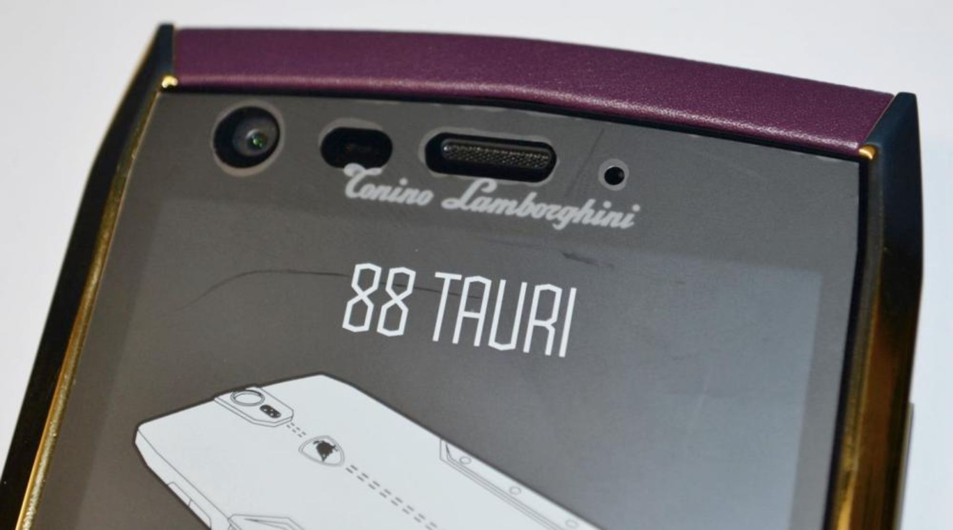 1 x Limited Edition Lamborghini "88 Tauri" Android Smart Phone - Art. 5522932 - Features Exquisite G - Image 5 of 18