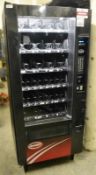 1 x Crane Chilled "Snack Center 4" Vending Machine - Model 458 - Recently taken From A Working Envir