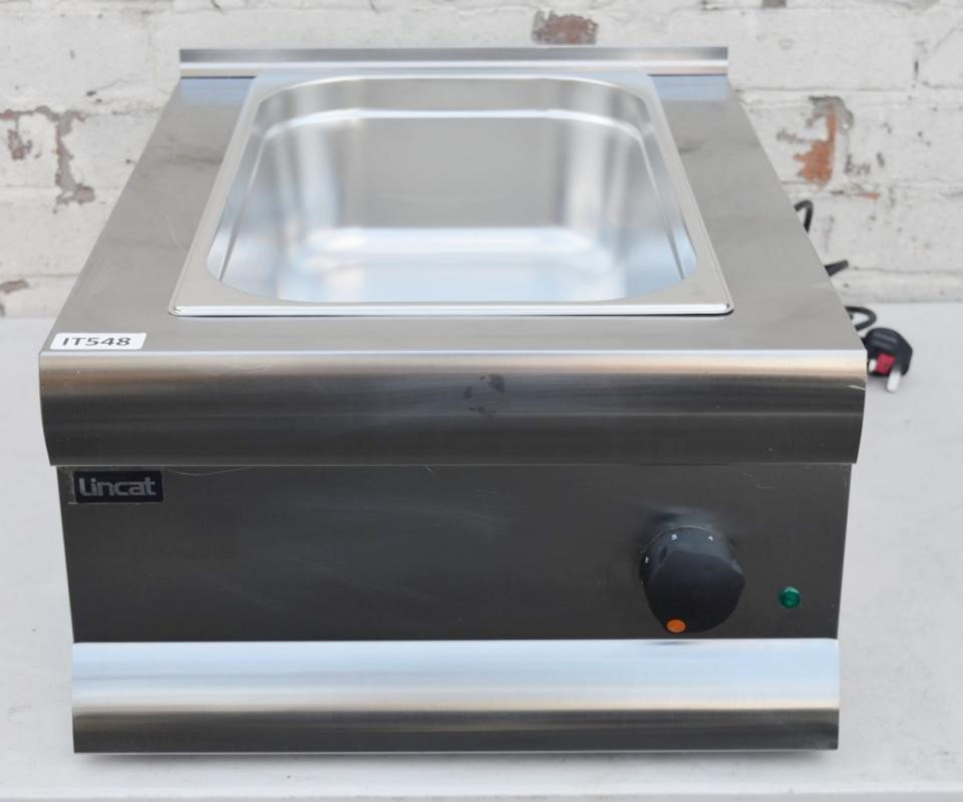1 x LINCAT Commercial Bain Marie (BM4) - Made In UK - Stainless Steel Finish - Ref: IT548 - CL232 - - Image 8 of 9