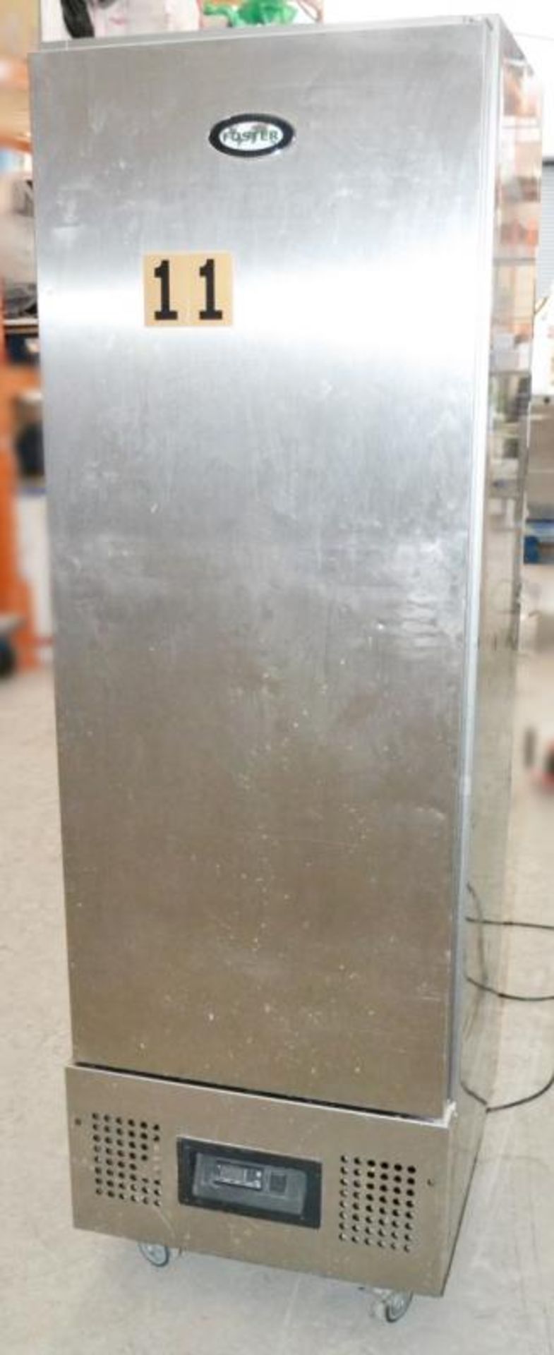 1 x FOSTER FSL400H Upright Slimline Commercial Refrigerator - Stainless Steel - Dimensions: W60 x D6 - Image 3 of 9