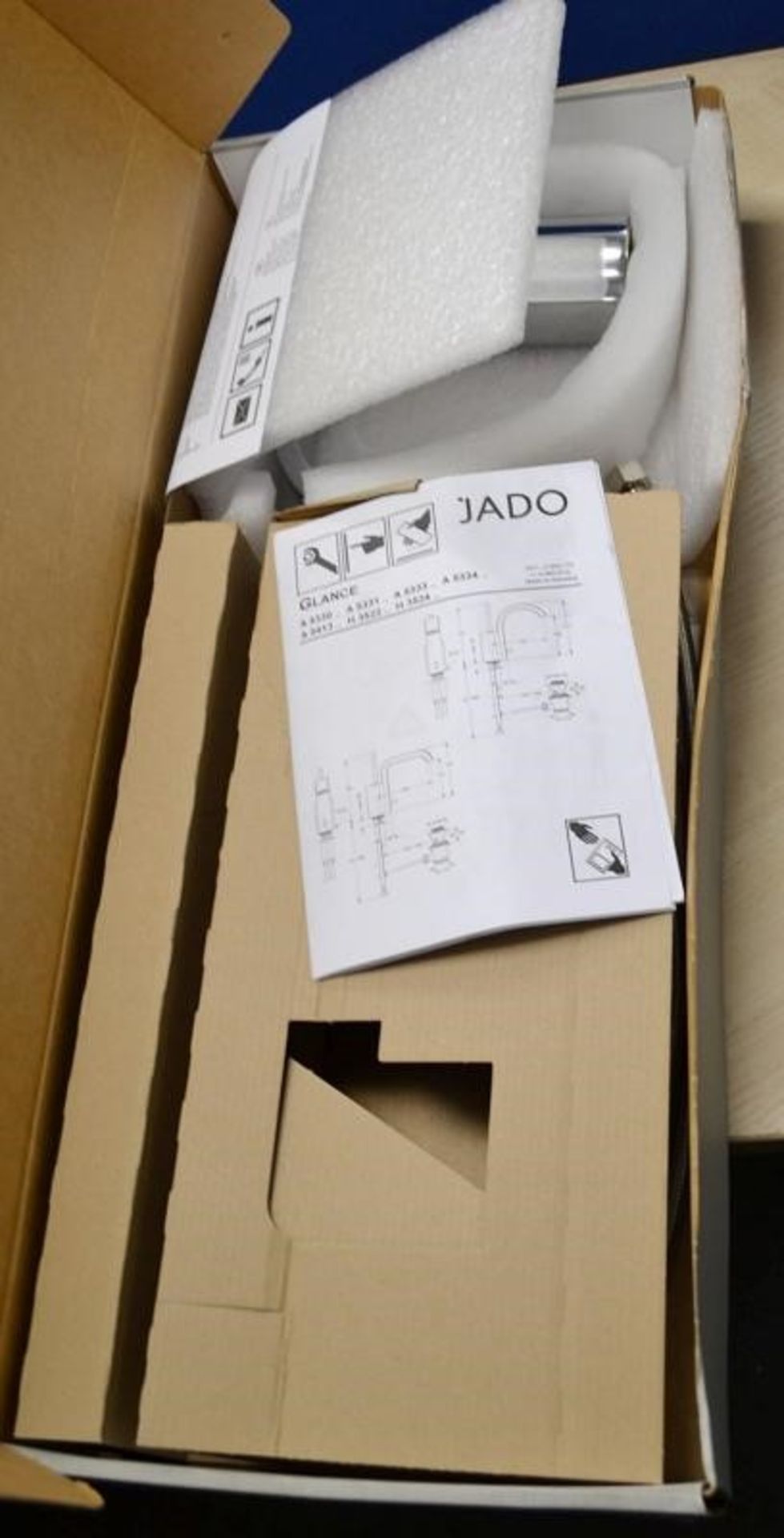 1 x Ideal Standard JADO "Glance" Basin Monoblock Tap Without Waste (A5331AA) - Image 4 of 6