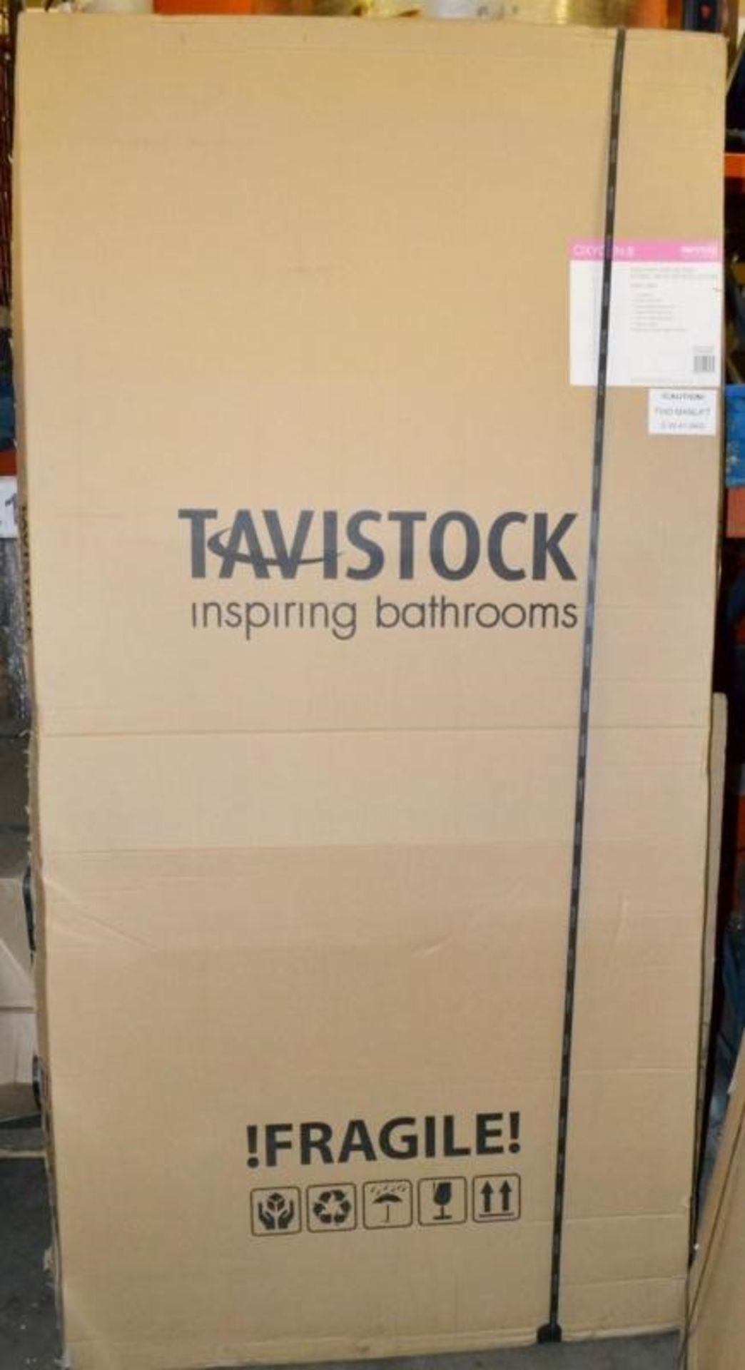 1 x Tavistock Oxygen 8 1000 x 1950cm Side Panel - Code: SE1SP10 - New Boxed Stock - CL022 - Image 2 of 2