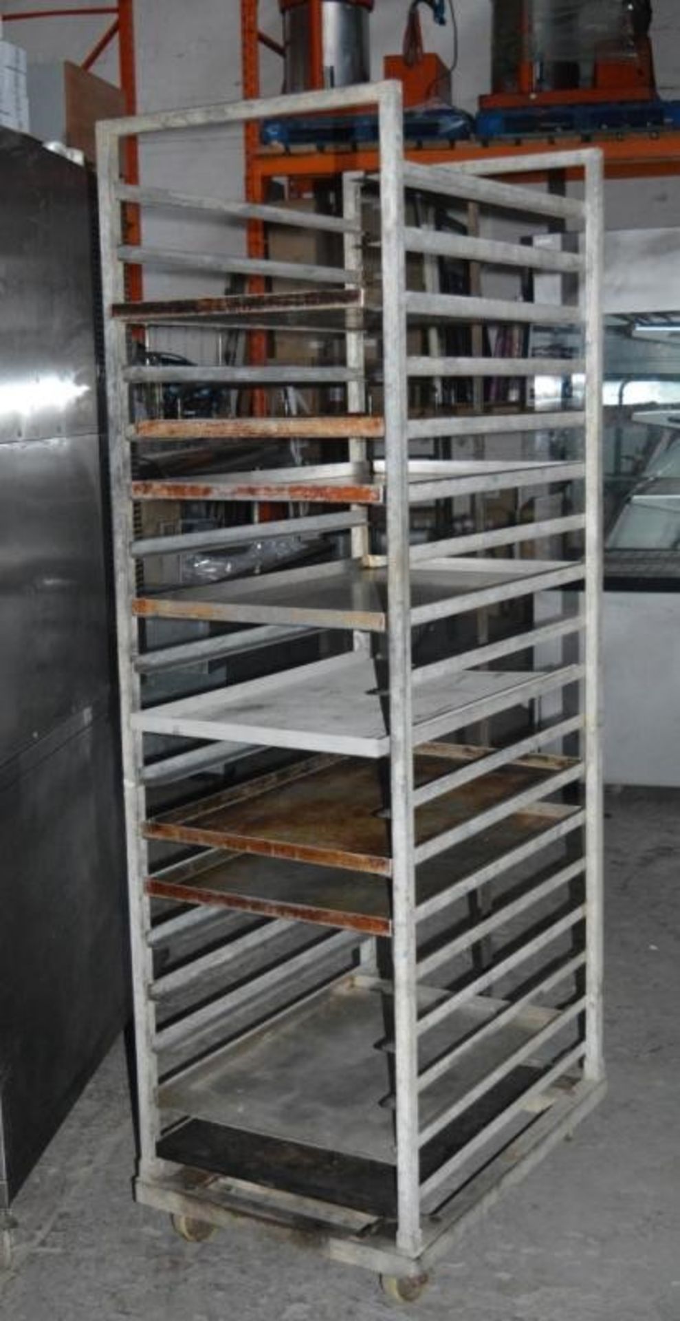 1 x Mono FG159 Double Bake Off Steam Convection Oven - Includes Ten Cooking Trays, Mobile Tray Holde - Bild 3 aus 14
