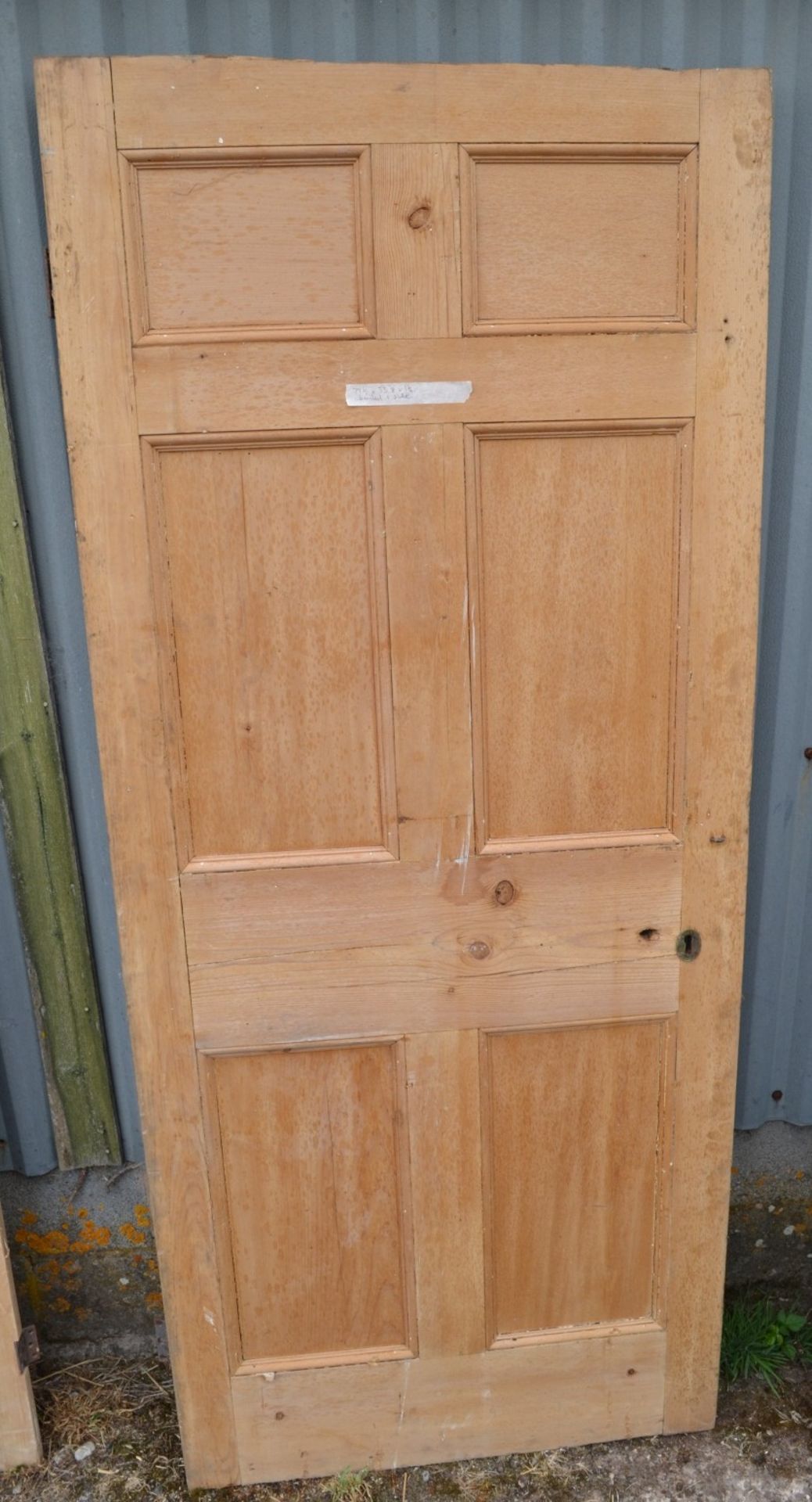 Set Of 4 x Reclaimed 4-Panel Wooden Doors - Taken From A Grade II Listed Property - Image 4 of 9