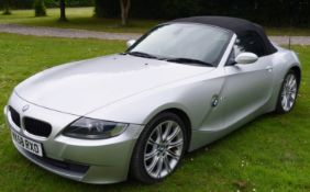 1 x BMW M Sport Convertible Z4 2.0i - 2008 58 Plate - 54,000 Miles - Silver Finish - Power Roof -