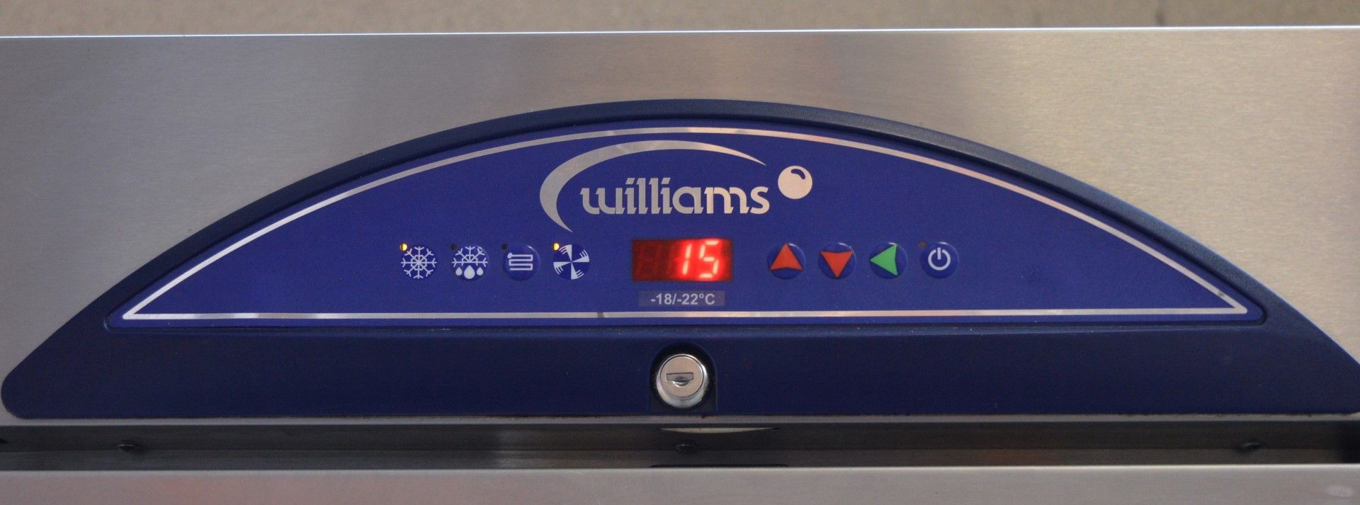 1 x Williams Single Door Upright Freezer - Model LZ16-WB - Stainless Steel Finish - Suitable For Com - Bild 6 aus 8