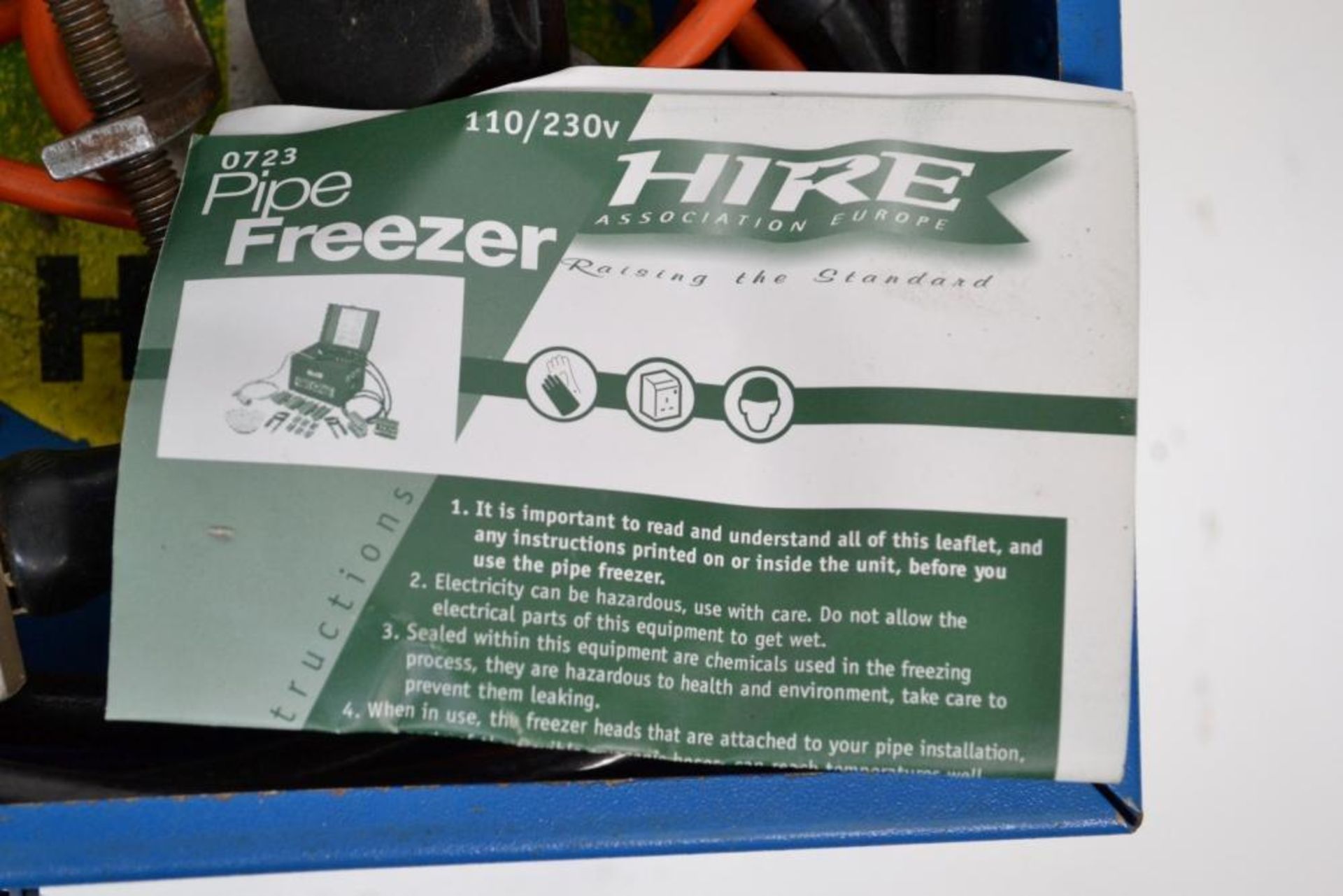 1 x Freeze Master Arctic Freeze Electric Pipe Freezer - UK Mains 220/240 volt - Used In Working - Bild 2 aus 12