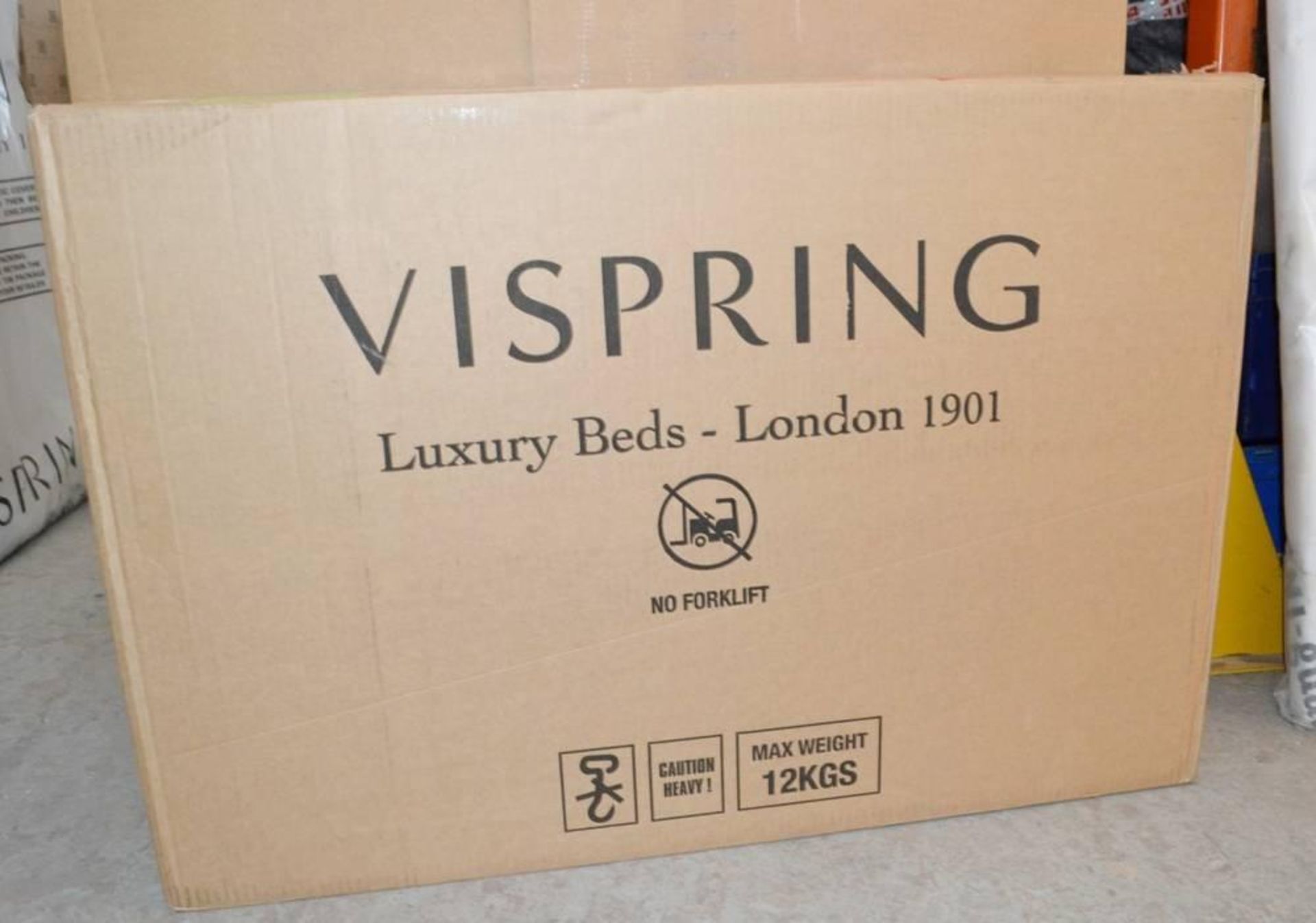 1 x VISPRING Heaven Luxury "Supreme" Mattress Topper - Size: 90 x 190cm - Handmade In Plymouth,UK - - Image 4 of 6