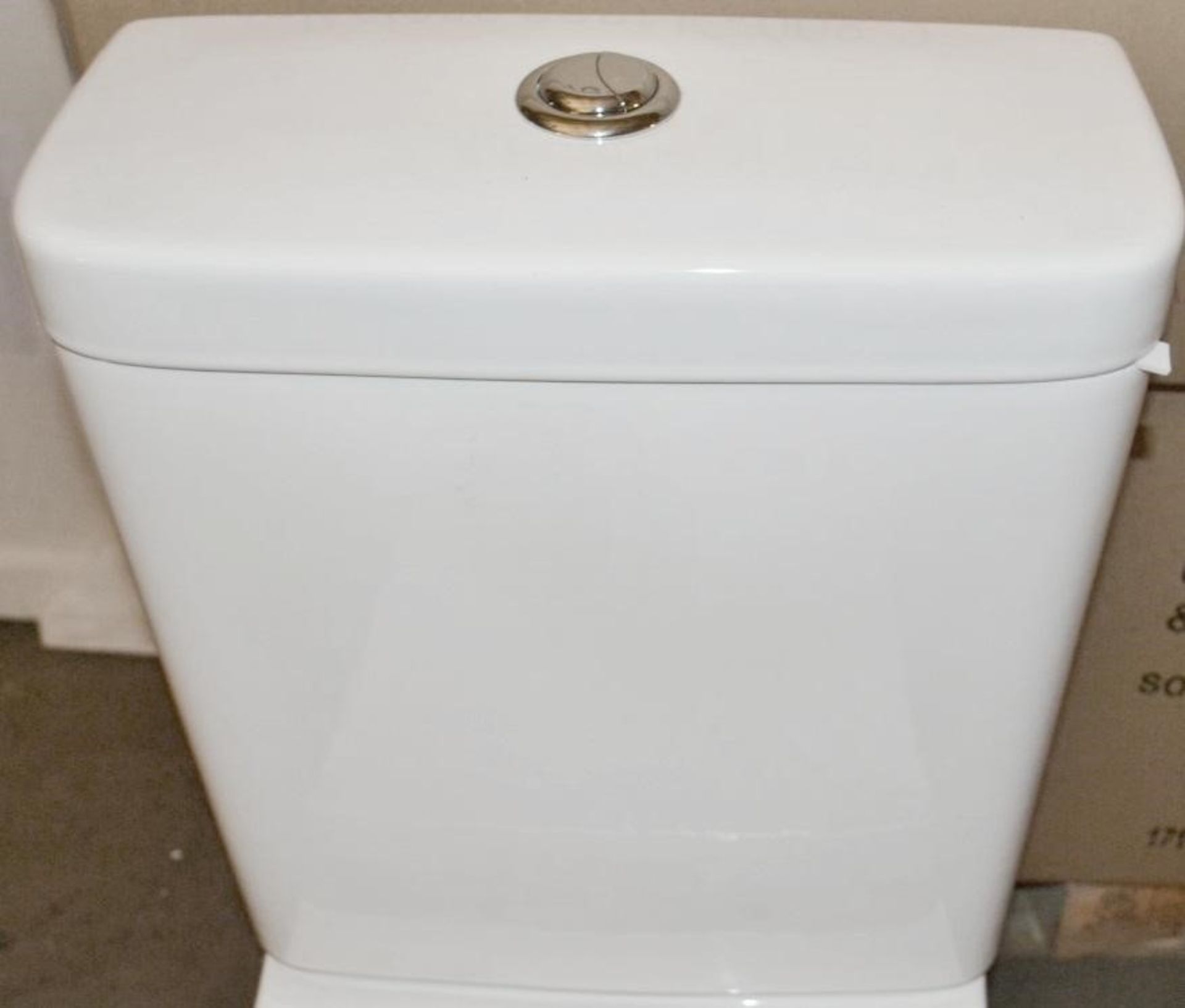 1 x Close Coupled Toilet Pan With Soft Close Toilet Seat And Cistern (Inc. Fittings) - Brand New Box - Image 6 of 12