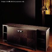 1 x Smania "Chester" Designer Luxury Italian Sideboard (CRCHESTE01) - Wood With An Exotic Wedge Fini