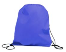 144 x Drawstring Sports Backpacks - Colour Blue - Brand New Resale Stock - Size 405mm x 330mm -