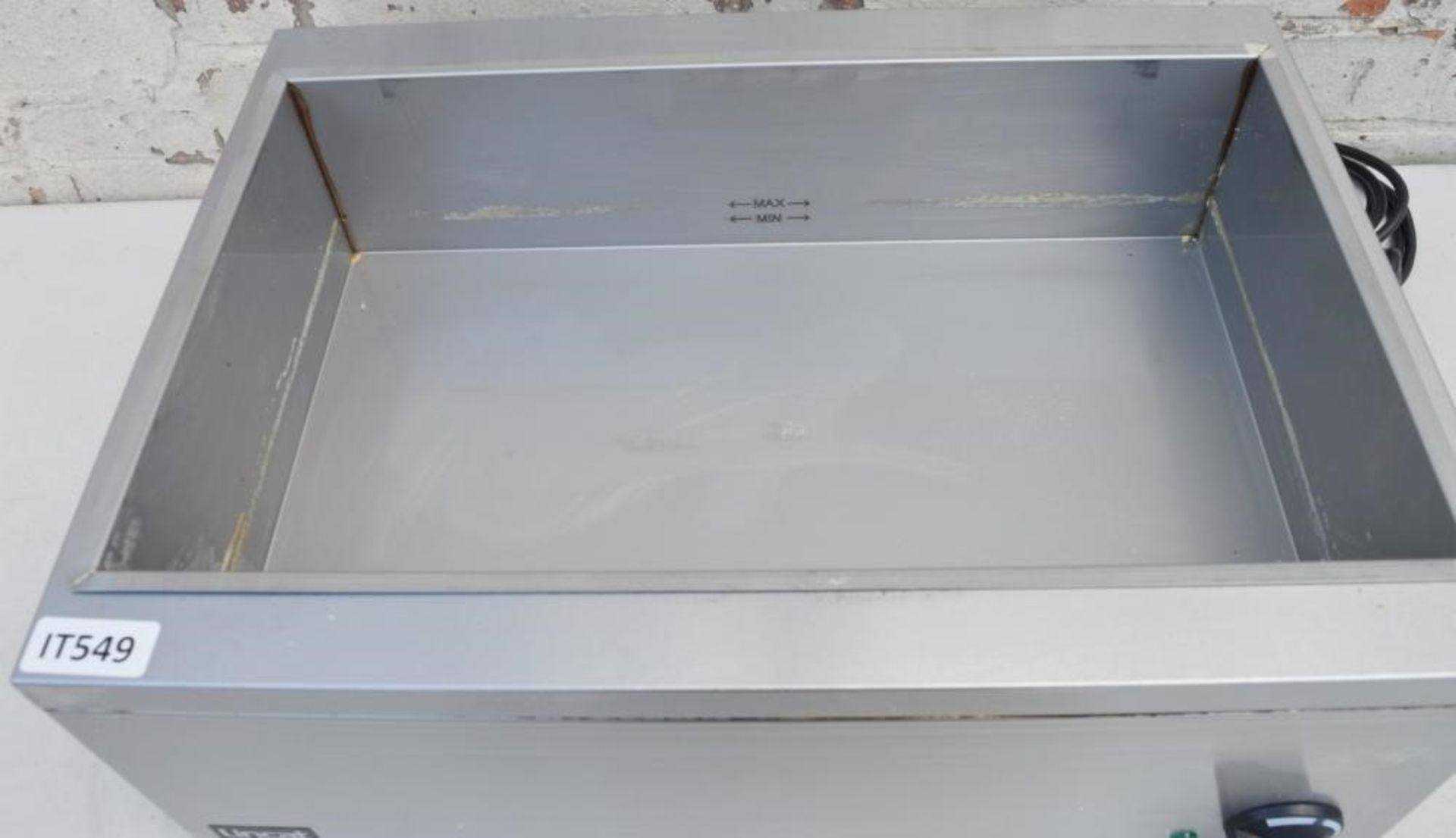 1 x LINCAT Commercial Bain Marie (Model: LBM2W) - 500W Wet And Dry Heat - Stainless Steel Finish - R - Image 7 of 7