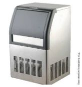 1 x Commercial Ice Machine (Model: ZB 250) - Around 12 Months Old In Great Condition - From A Gourme