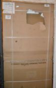 1 x 1000 Pivot Shower Door - Size: 100 x 185cm - New / Unused Boxed Stock - Dimensions: - CL269 -