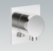 1 x Ideal Standard JADO "Geometry" Wall elbow R 1/2" (F1631AA) - With Concealled Parts - Finish: Chr