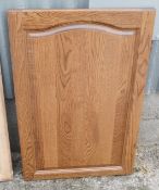 Lot Of 21 x Dark Kitchen Doors - Dimensions: 59 x 89cm - New / Unused Stock - Ref: HM277-A - CL403