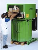 1 x Bergmann Roto Waste Compactor (Model: PS 8100) - Ref: ENP008 - Dimensions: 120(w) x 155(d) x 220