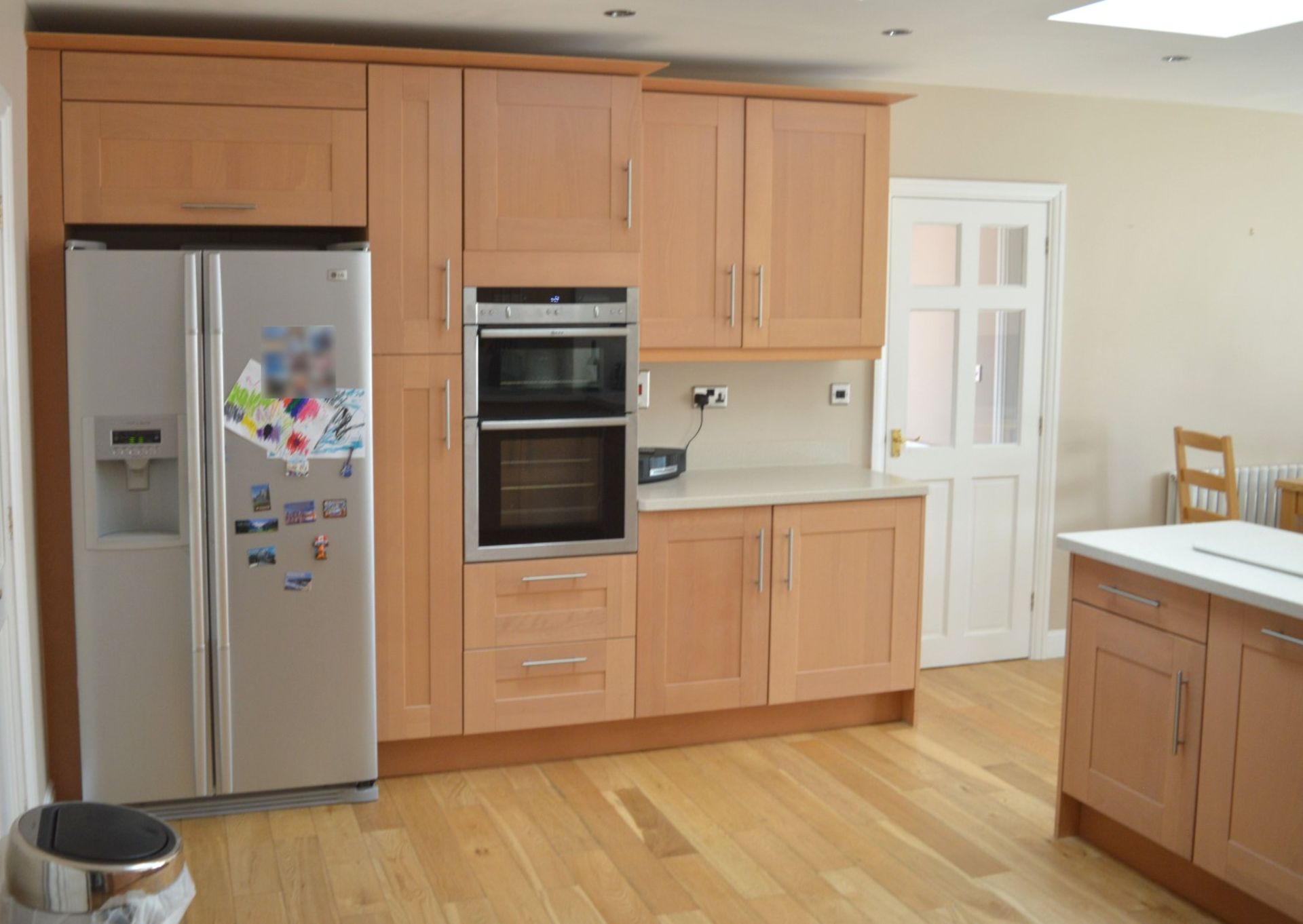 1 x Bespoke Maelstrom Solid Wood Fitted Kitchen With Corian Tops - In Excellent Condition - Neff - Image 56 of 65