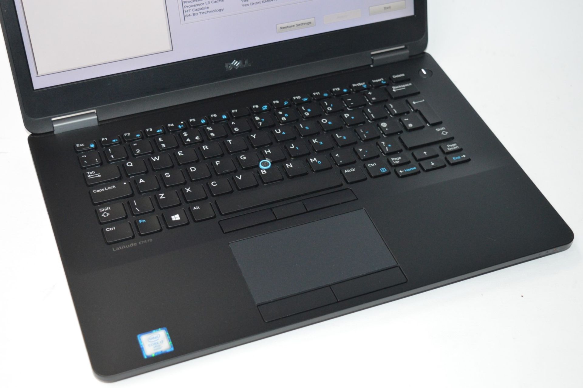 1 x Dell Latitude E7470 Laptop Computer - 14 Inch FHD Screen - Features Include a 6th Gen Core i7- - Image 8 of 14