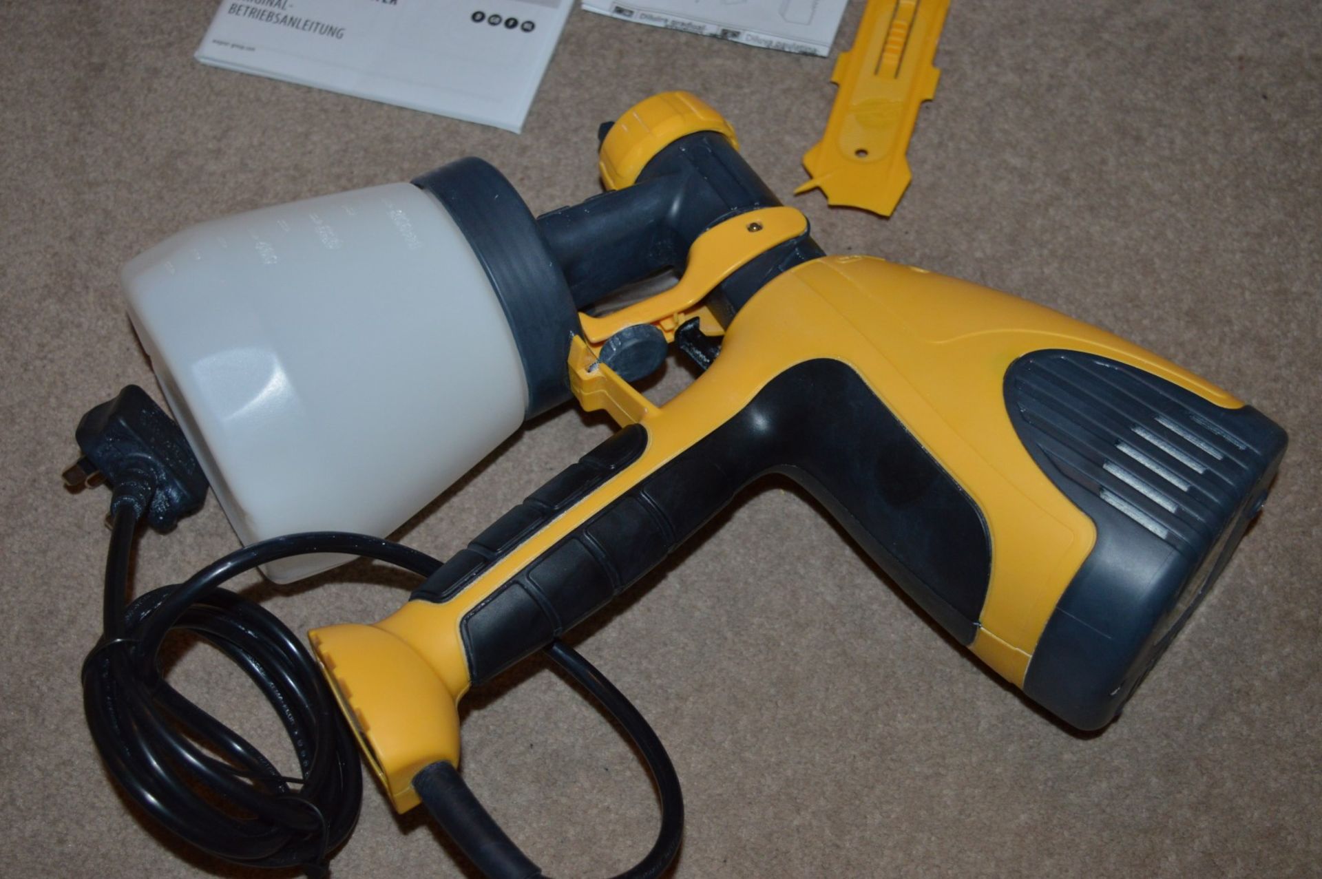 1 x Wagner W100 Wood & Metal Paint Sprayer - Good Working Order - CL010 - Ref J903 - Image 4 of 4
