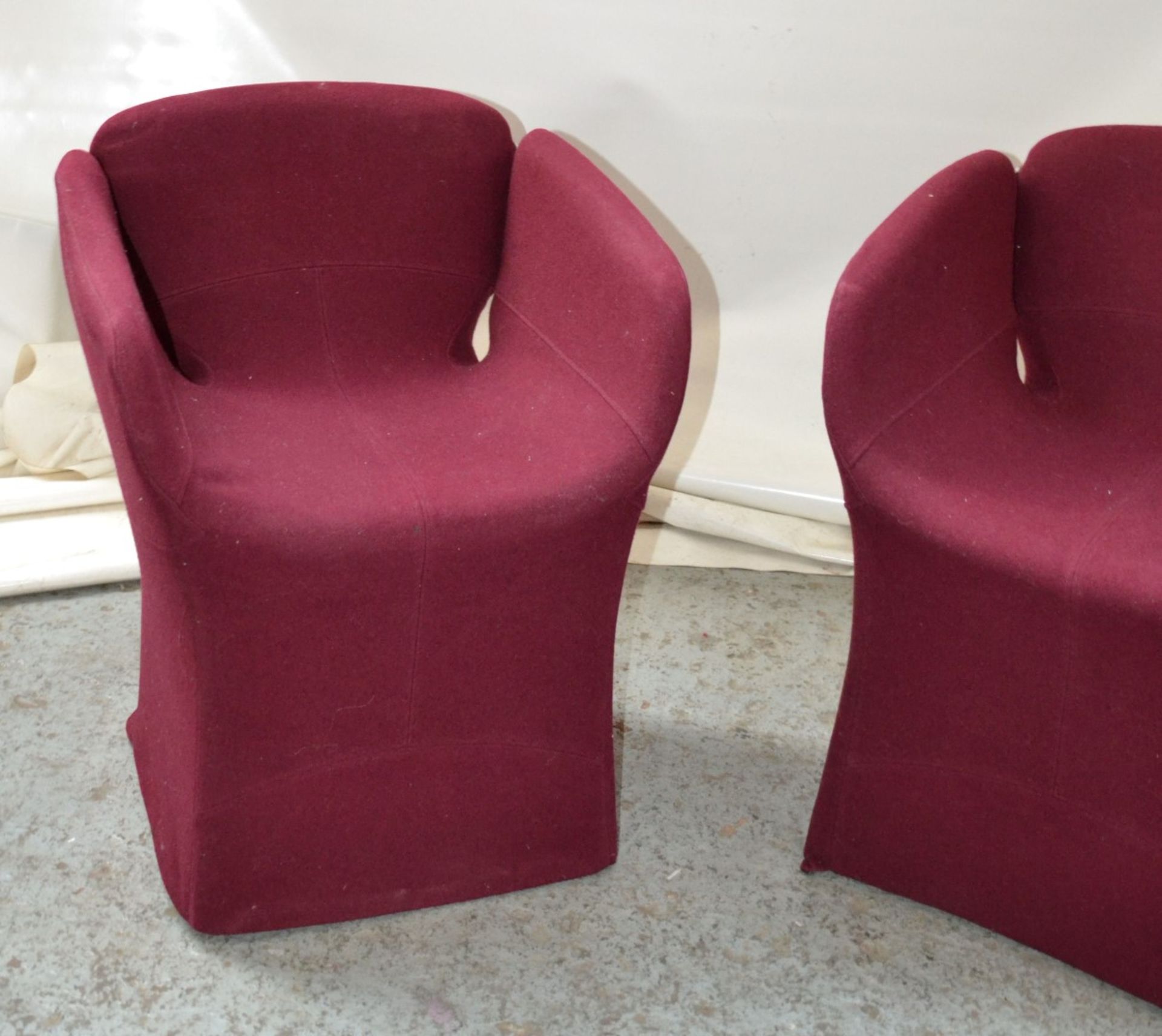 2 x Moroso Bloomy Small Armchairs Designed By Patricia Urquiola - CL314 - Location: Altrincham WA14 - Image 3 of 7