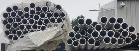 53 x 6mtr Aluminium Tubes - Ref: ENP029 - Diameter 5cm - From A Working Engineering Environment - CL