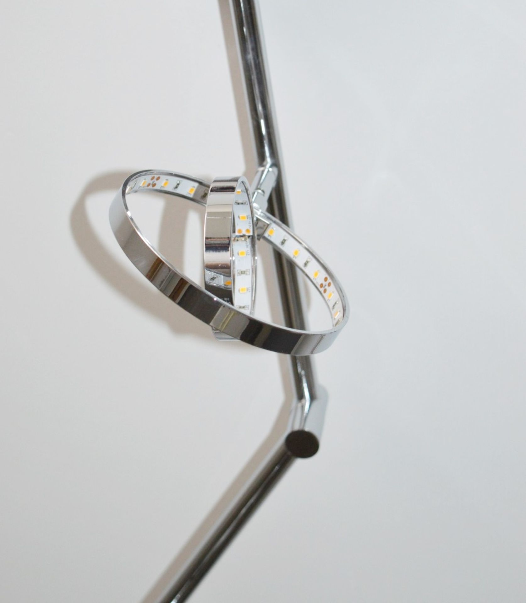 1 x Spotlight 6 Light Led Gyro Split Bar Light Fitting In Chrome - Ex Display Stock - CL298 - Ref - Image 5 of 5