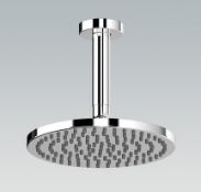 1 x Ideal Standard JADO Generic Rain Shower (A4772AA) - 200mm Diameter - Includes 100mm Arm For Ceil