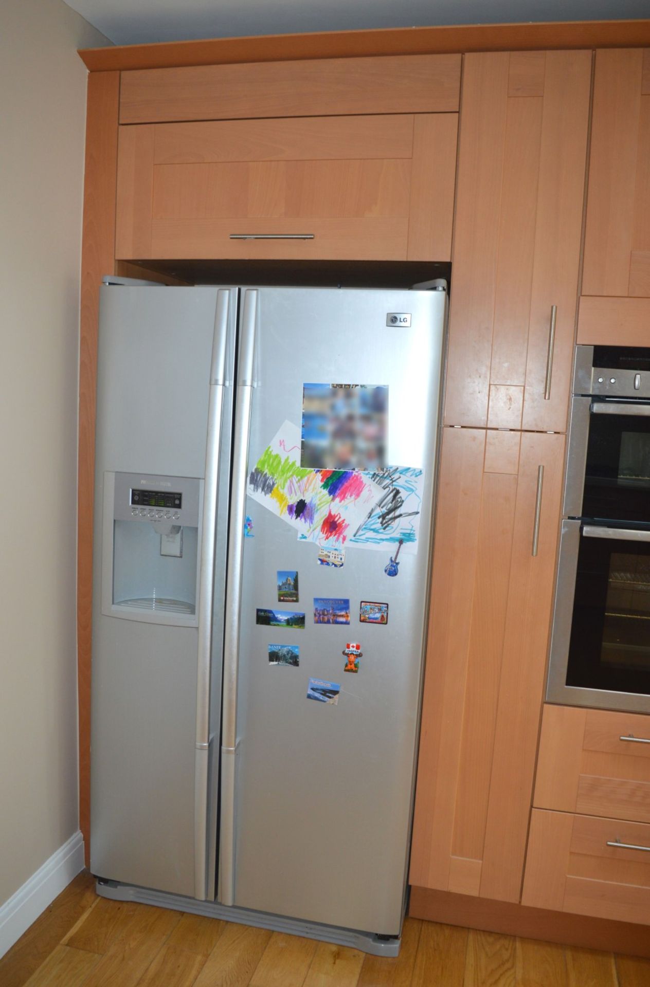 1 x Bespoke Maelstrom Solid Wood Fitted Kitchen With Corian Tops - In Excellent Condition - Neff - Image 12 of 65