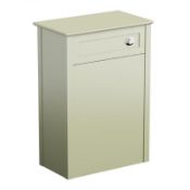 1 x Bath Co Camberley Sage Back to Wall Toilet Pan Unit - Toilet Pan Not Included - H818 x W570 x D3