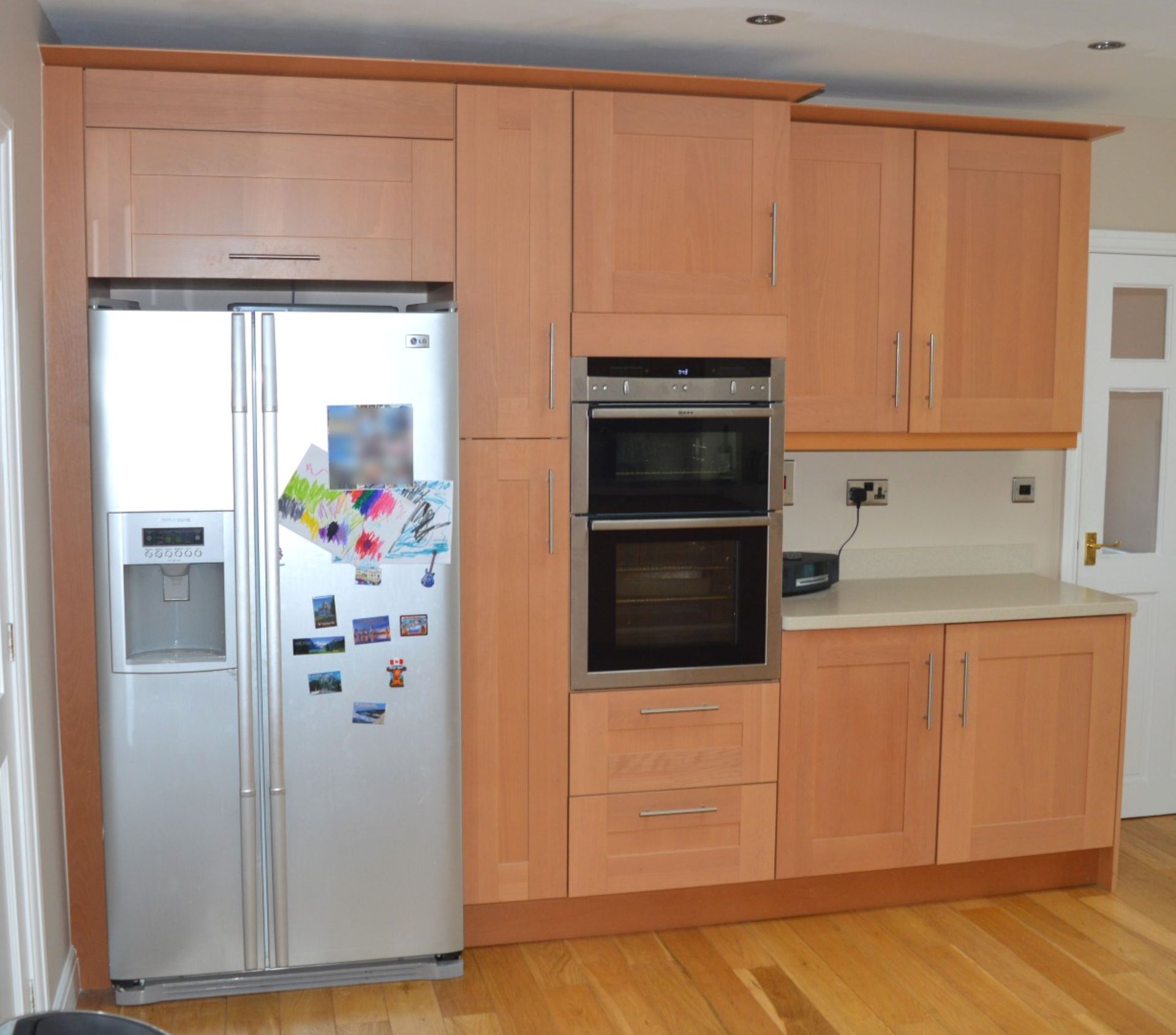 1 x Bespoke Maelstrom Solid Wood Fitted Kitchen With Corian Tops - In Excellent Condition - Neff - Image 10 of 65