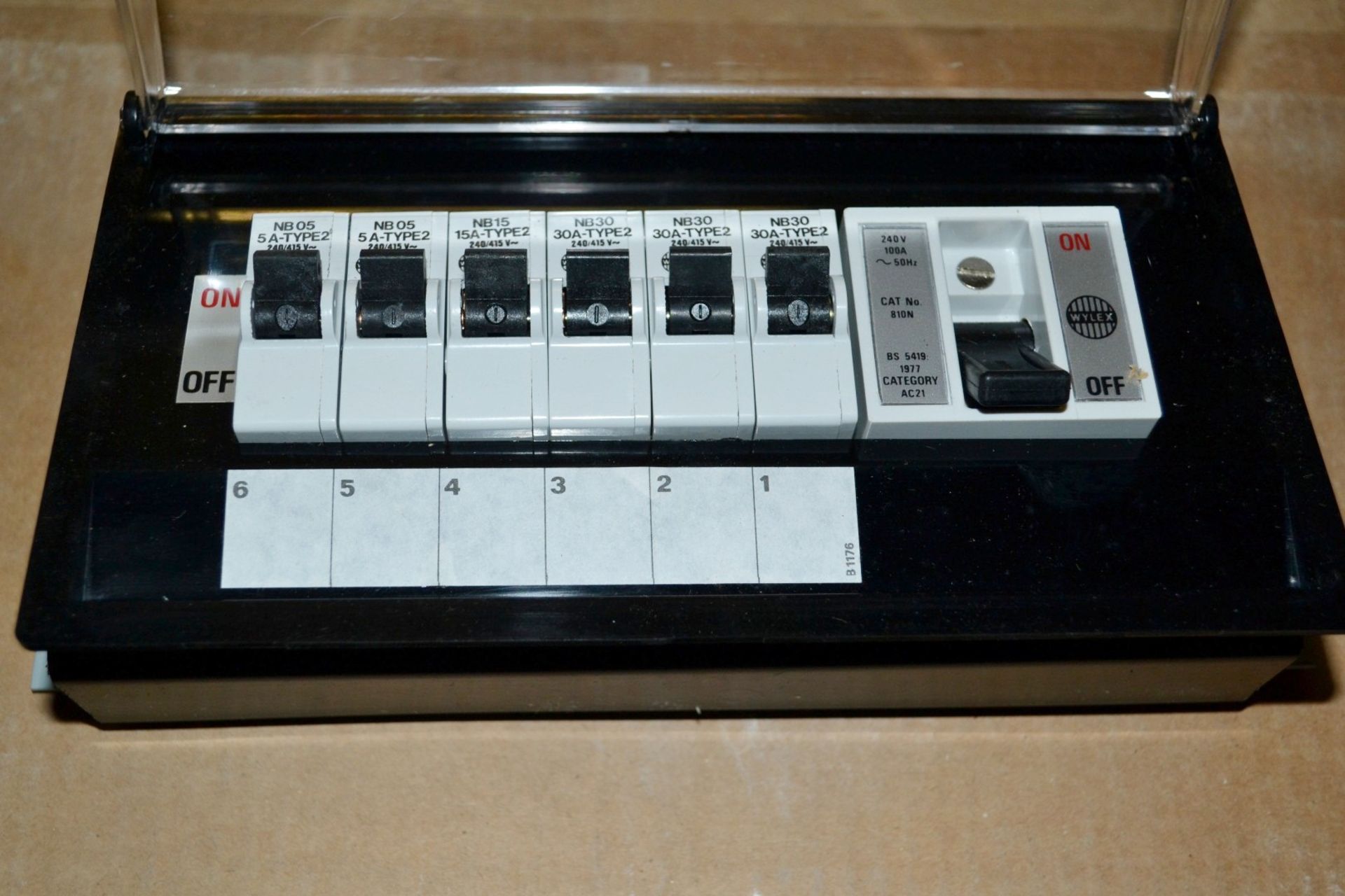 10 x WYLEX Special Interior Fuse Boxes - All Model NN616X - New Boxed Stock - Ref: HM263 - CL403 - - Image 2 of 3