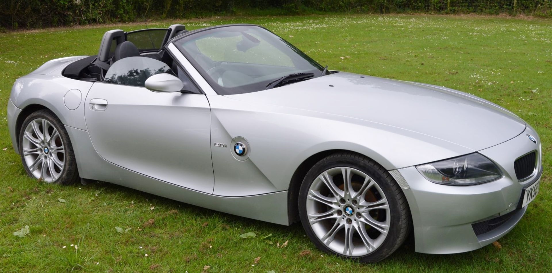 1 x BMW M Sport Convertible Z4 2.0i - 2008 58 Plate - 54,000 Miles - Silver Finish - Power Roof - - Image 3 of 47
