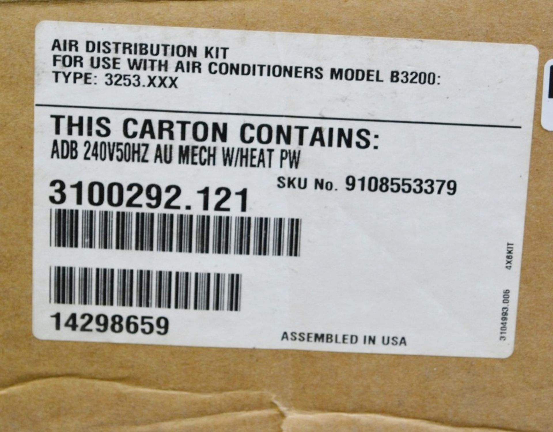 1 x Dometic Air Distribution Box - Item Code 3100292.121 - For Use With Rooftop Unit B3200 (Not - Image 3 of 7