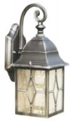 1 x Genoa Cast Aluminium Outdoor Hanging Wall Light - Ex Display Stock - CL298 - Ref J174 - Location