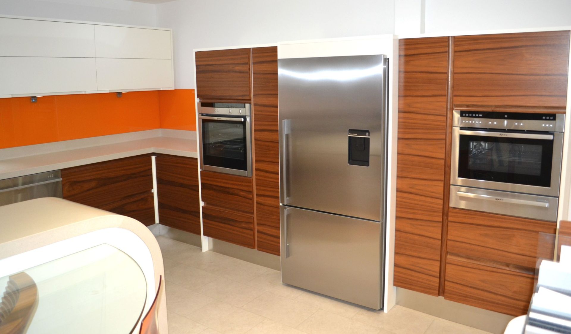 1 x Unused Bespoke Display Kitchen in Perfect Condition - Includes Unused Neff and Fisher & Paykel - Image 8 of 60