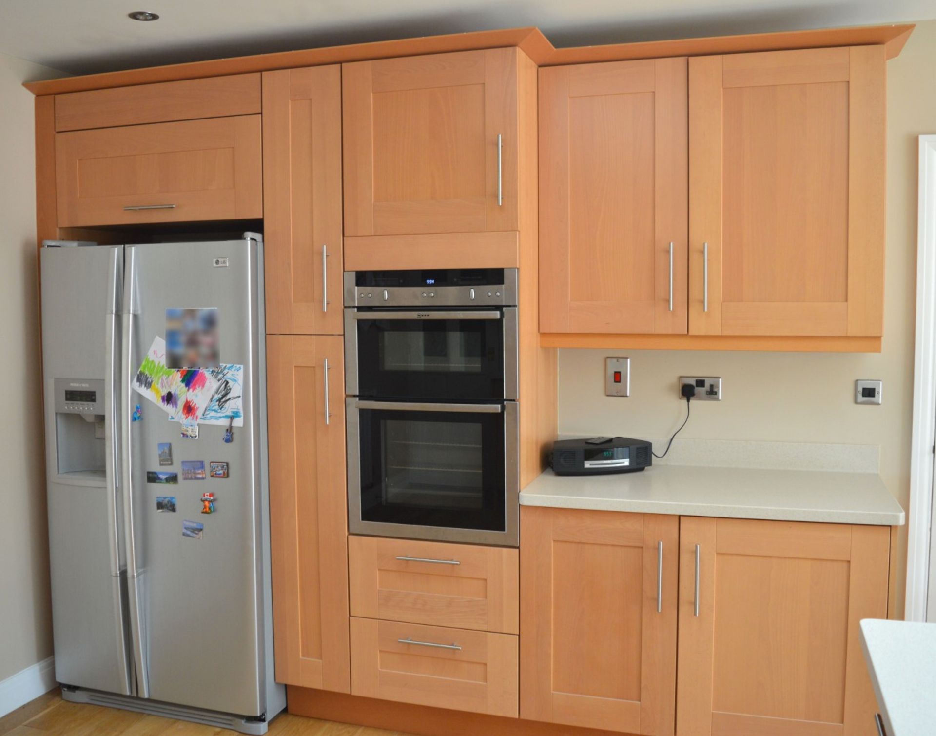 1 x Bespoke Maelstrom Solid Wood Fitted Kitchen With Corian Tops - In Excellent Condition - Neff - Image 62 of 65