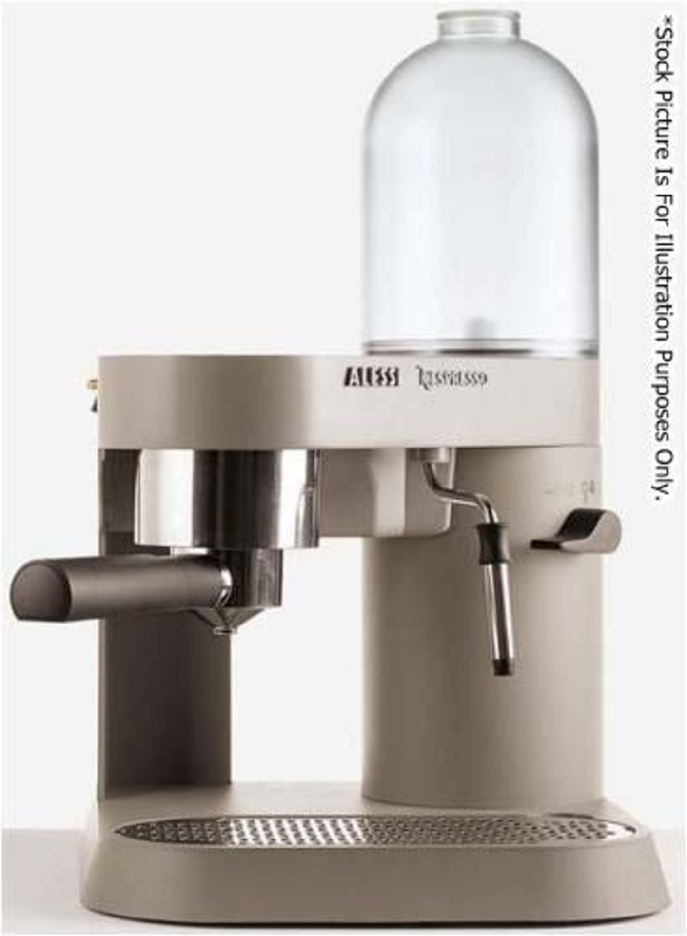 1 x Alessi Coban Nespresso Espresso Machine - Model RS05 - Taken From A Working Office Environment -