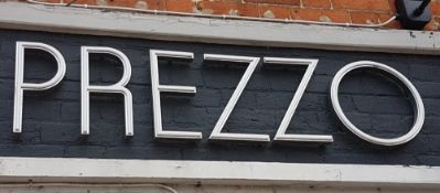 1 x Outdoor PREZZO Sign - Includes 5 Large Letter - CL320 - Location: Buckinghamshire, HP7_x00D_