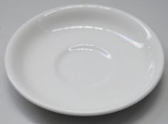 48 x Churchill Plain White Nova Tea Saucers 5.5" - New Boxed Stock - rrp £92 - CL232 - Ref JP361 2