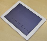 1 x Apple iPad 4th Generation in White - Model A1458 - 16gb Storage - Large 9.7 Inch Screen -