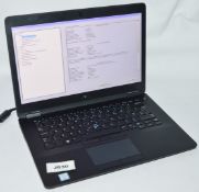 1 x Dell Latitude E7470 Laptop Computer - 14 Inch FHD Screen - Features Include a 6th Gen Core i7-